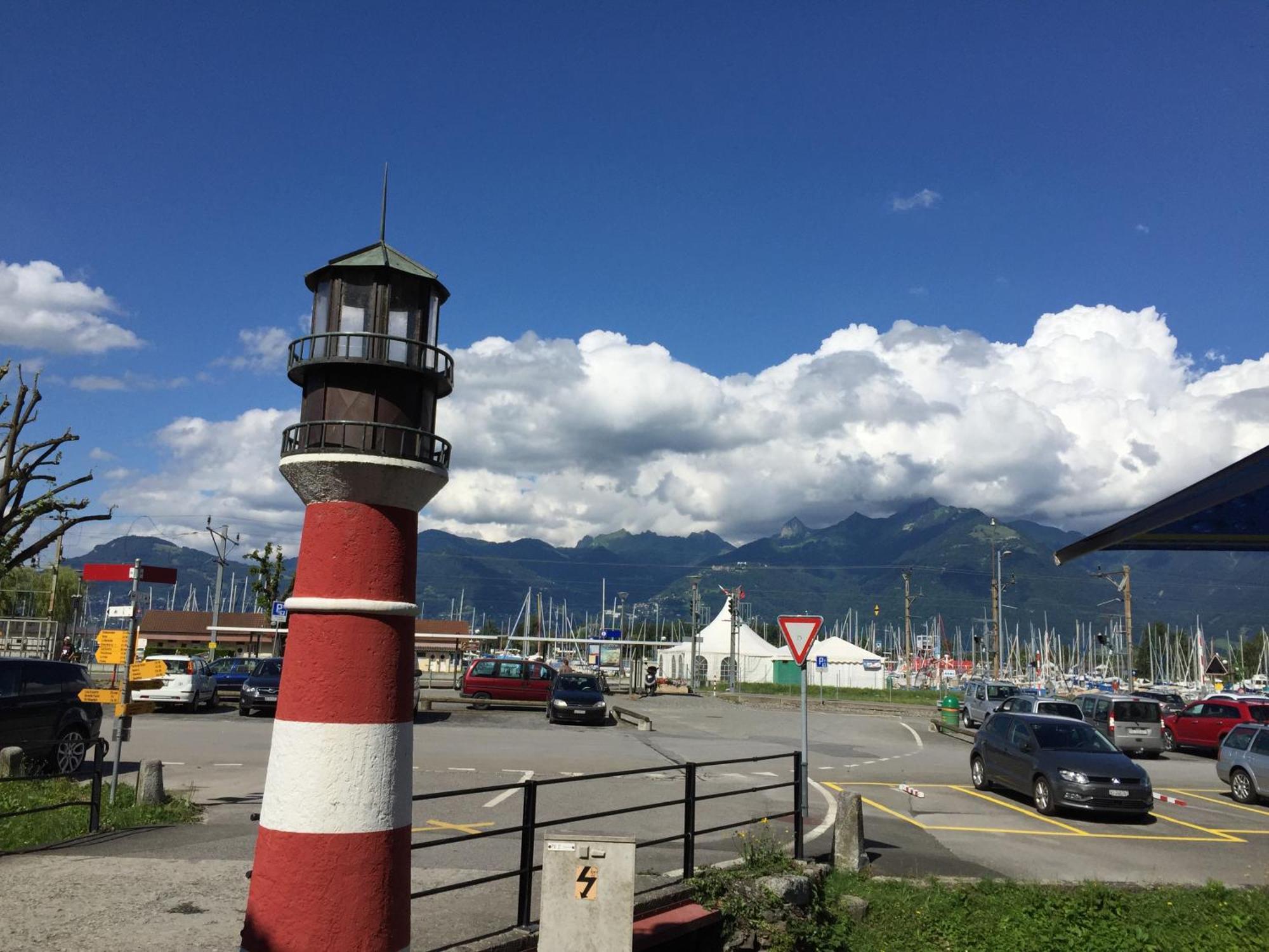 B&B Le Phare Le Bouveret Exterior foto